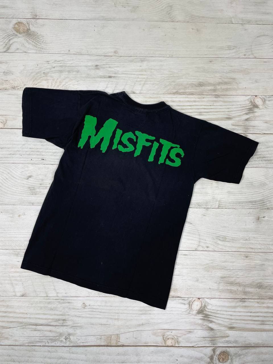 Band Tees Vintage Misfits Skull Crimson Ghost T-Shirt 90s Band Rock Size US M / EU 48-50 / 2 - 2 Thumbnail