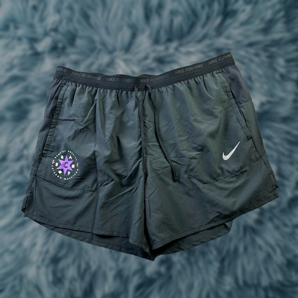 Nike Nike Flex Stride Running Shorts Mens XL Black 5" Lined Chicago Marathon Size US 36 / EU 52 - 1 Thumbnail