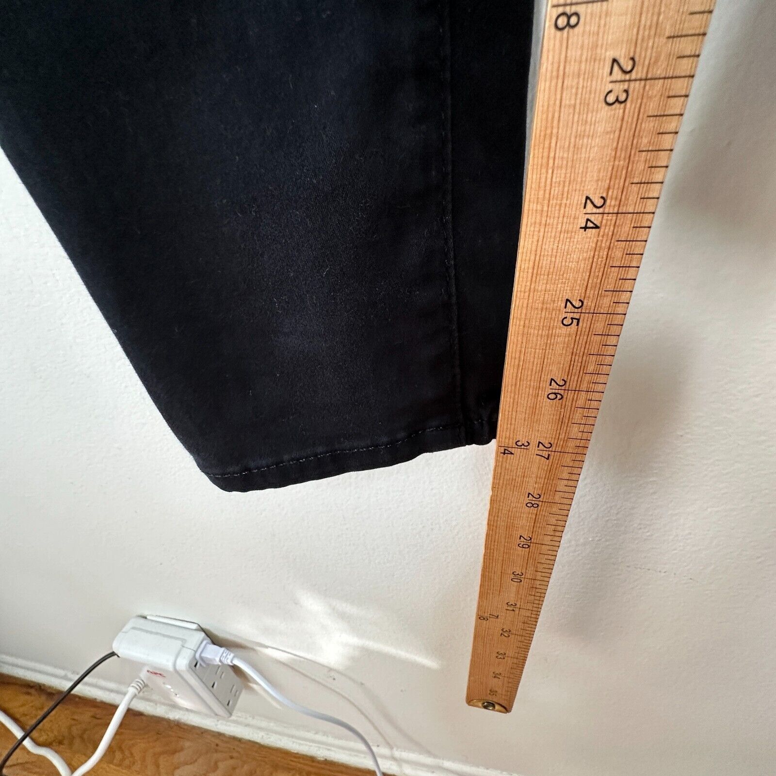 AG Adriano Goldschmied Adriano Goldschmeid Black Ankle Mid Rise Skinny Jeans 27 Size 27" / US 4 / IT 40 - 11 Thumbnail