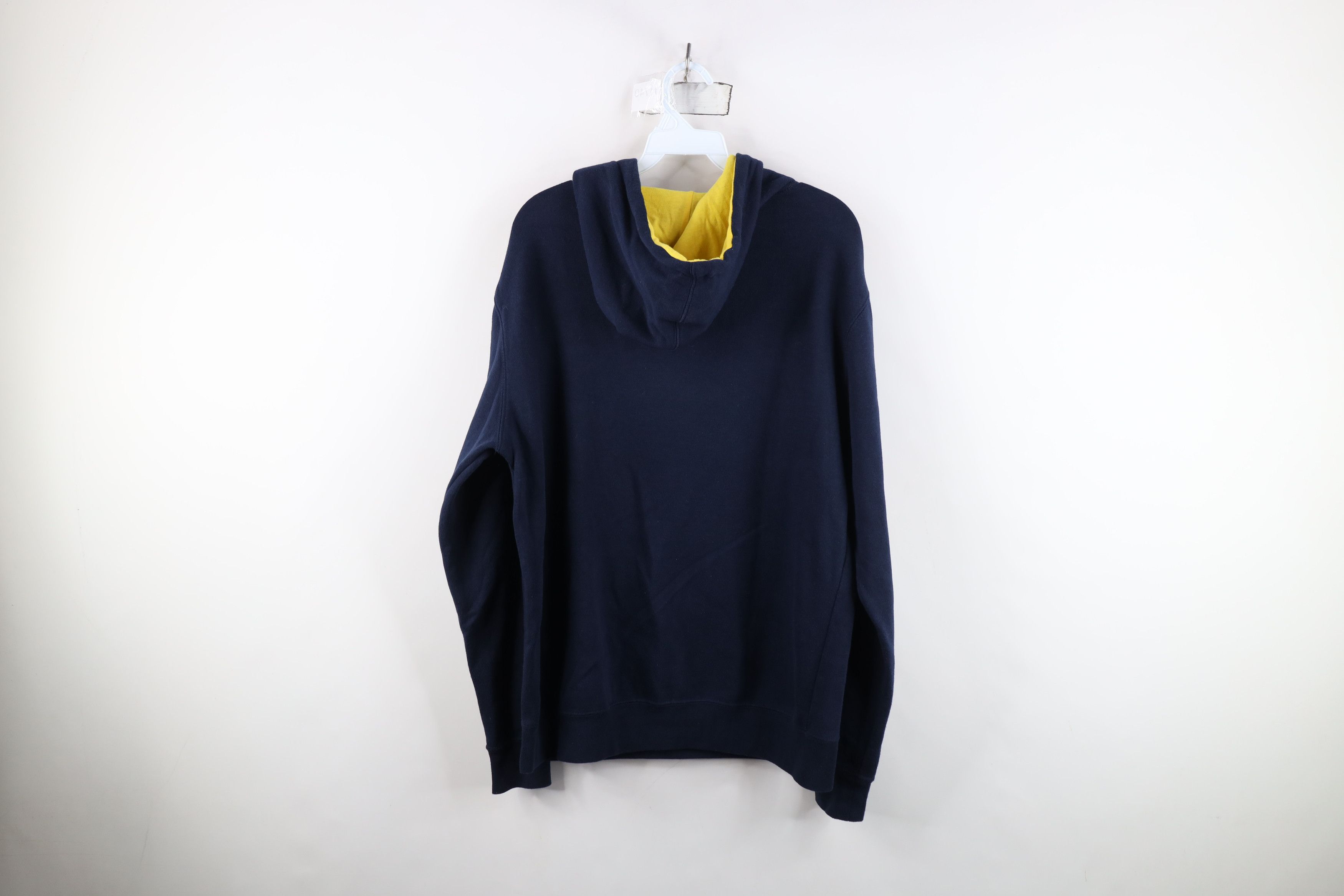 Vintage Vintage Y2K University of Michigan Hoodie Sweatshirt Blue Size US M / EU 48-50 / 2 - 13 Thumbnail