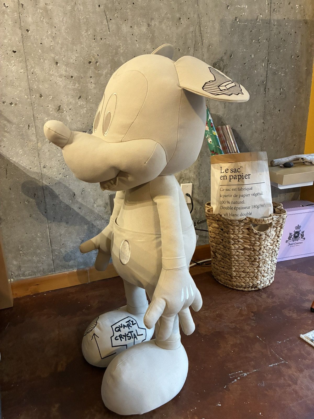 Daniel Arsham Daniel Arsham X Disney, Mickey Mouse Plush (Large), 2019 Size ONE SIZE - 2 Thumbnail