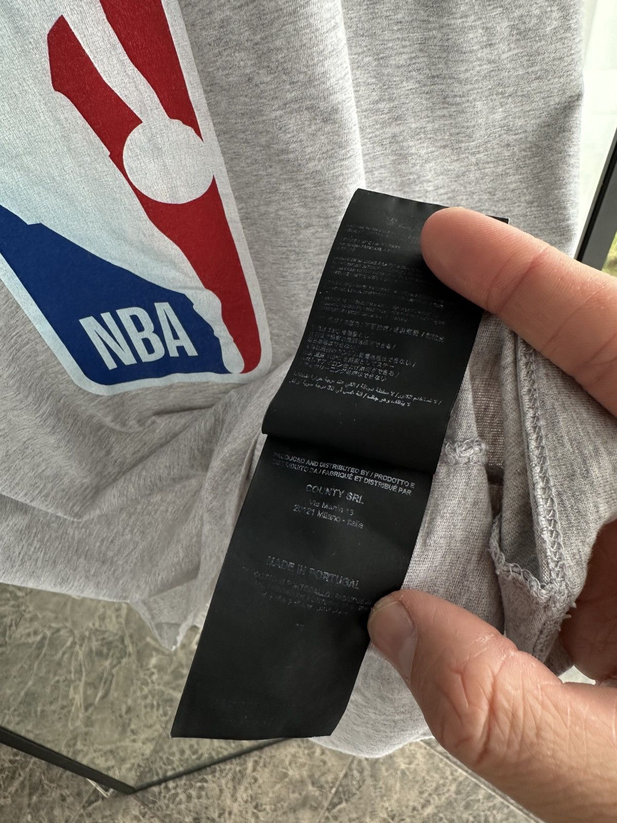 Marcelo Burlon × NBA × Vintage VTG Marcelo Burlon County of Milan x NBA Big Logo T-shirt Size US XL / EU 56 / 4 - 9 Thumbnail