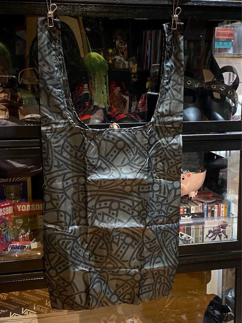 Vivienne Westwood Vivienne Westwood Black Gray Tote Bag Size ONE SIZE - 1 Thumbnail