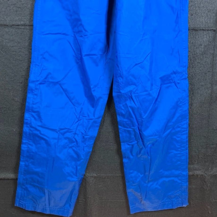 Adidas Adidas Mens Pants Blue Rain Track Pull On Lined Climaproof Windbreaking XS Size US 27 - 3 Thumbnail