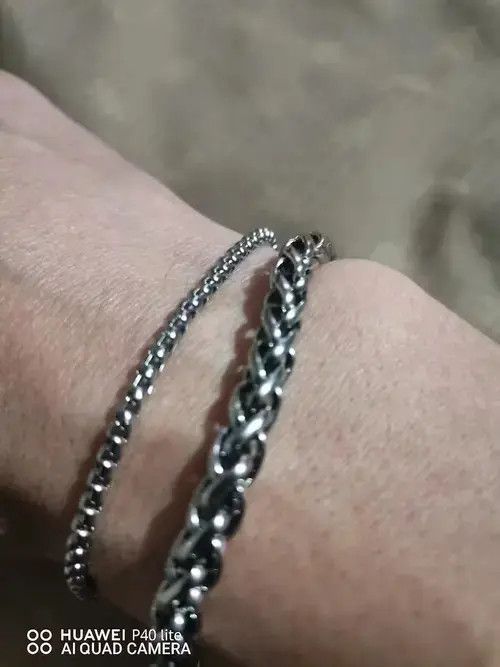 Other Hip-hop Thick Stainless Steel Bracelet Size ONE SIZE - 4 Thumbnail