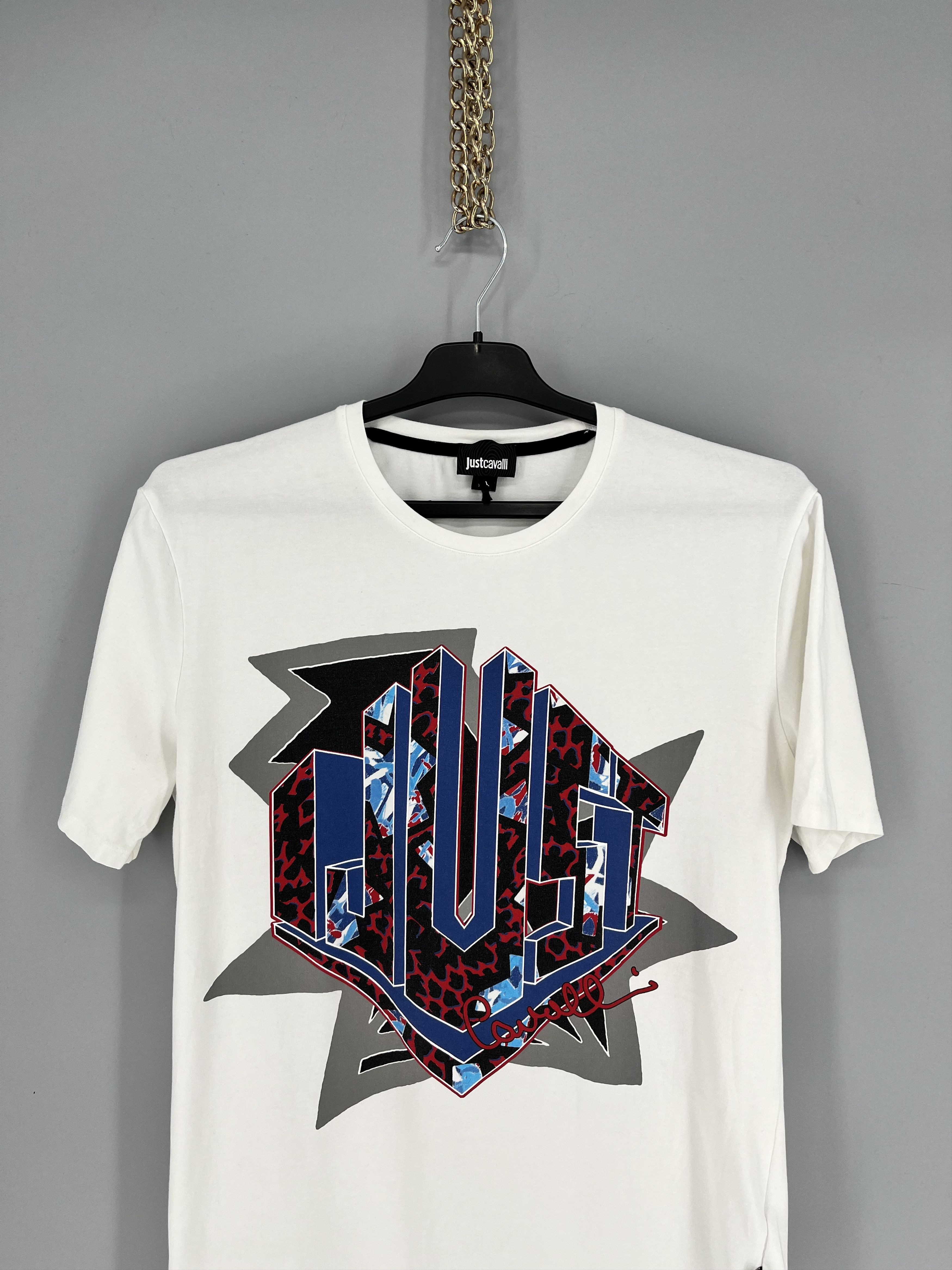 Just Cavalli Just Cavalli T-Shirt Short Sleeve Luxury Streetwear Size L Size US L / EU 52-54 / 3 - 6 Thumbnail