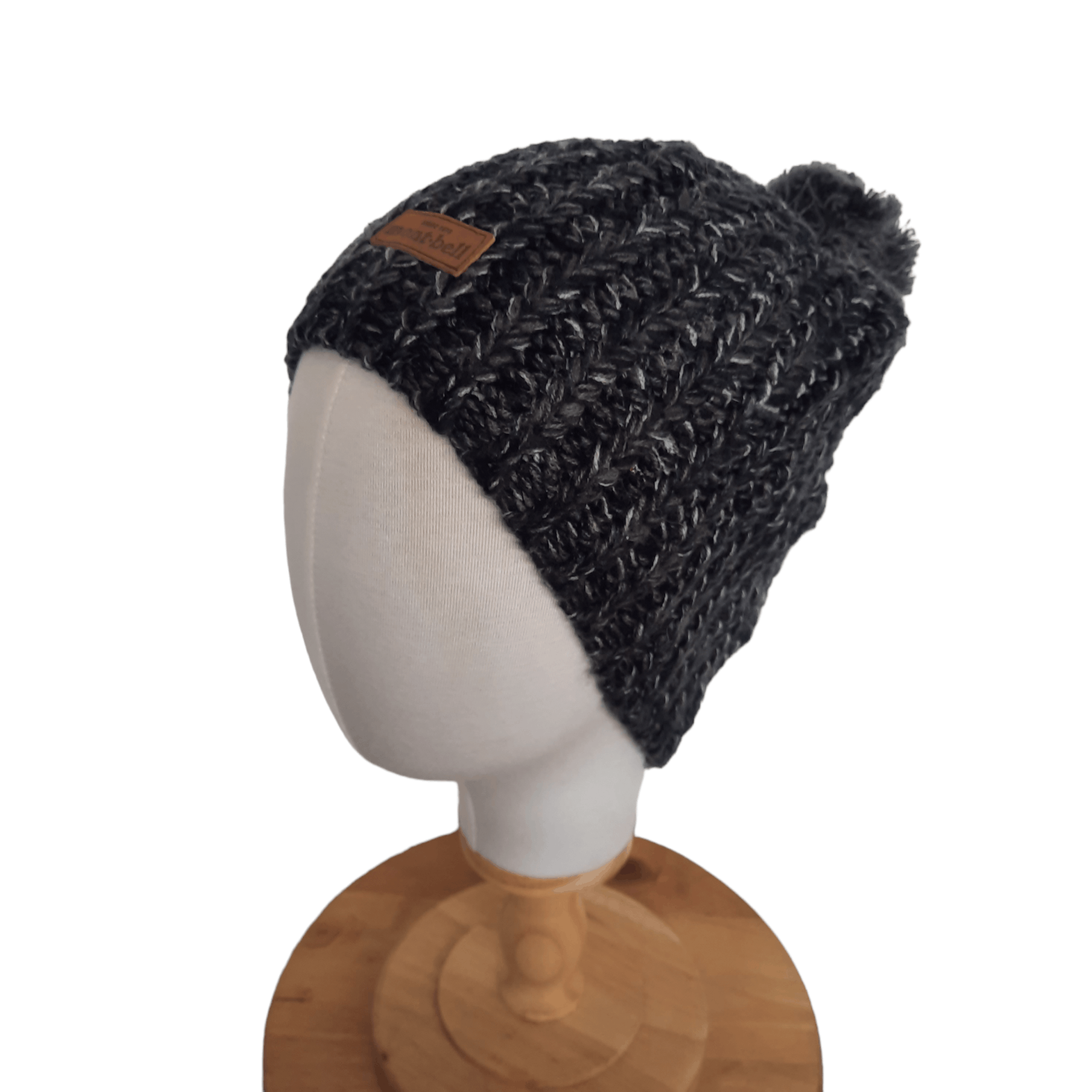 image of Vintage Montbell Patch Pull On Knit Beanie Hat, Men's