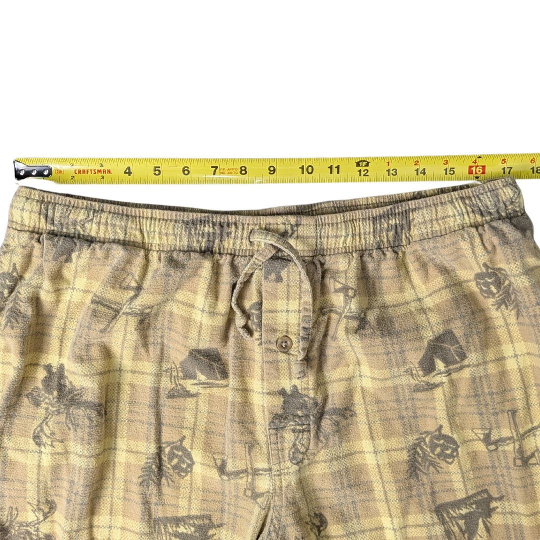 Faded Glory Vintage Faded Glory Camping/Woodland Pattern Pajama Pants Size US 36 / EU 52 - 4 Thumbnail