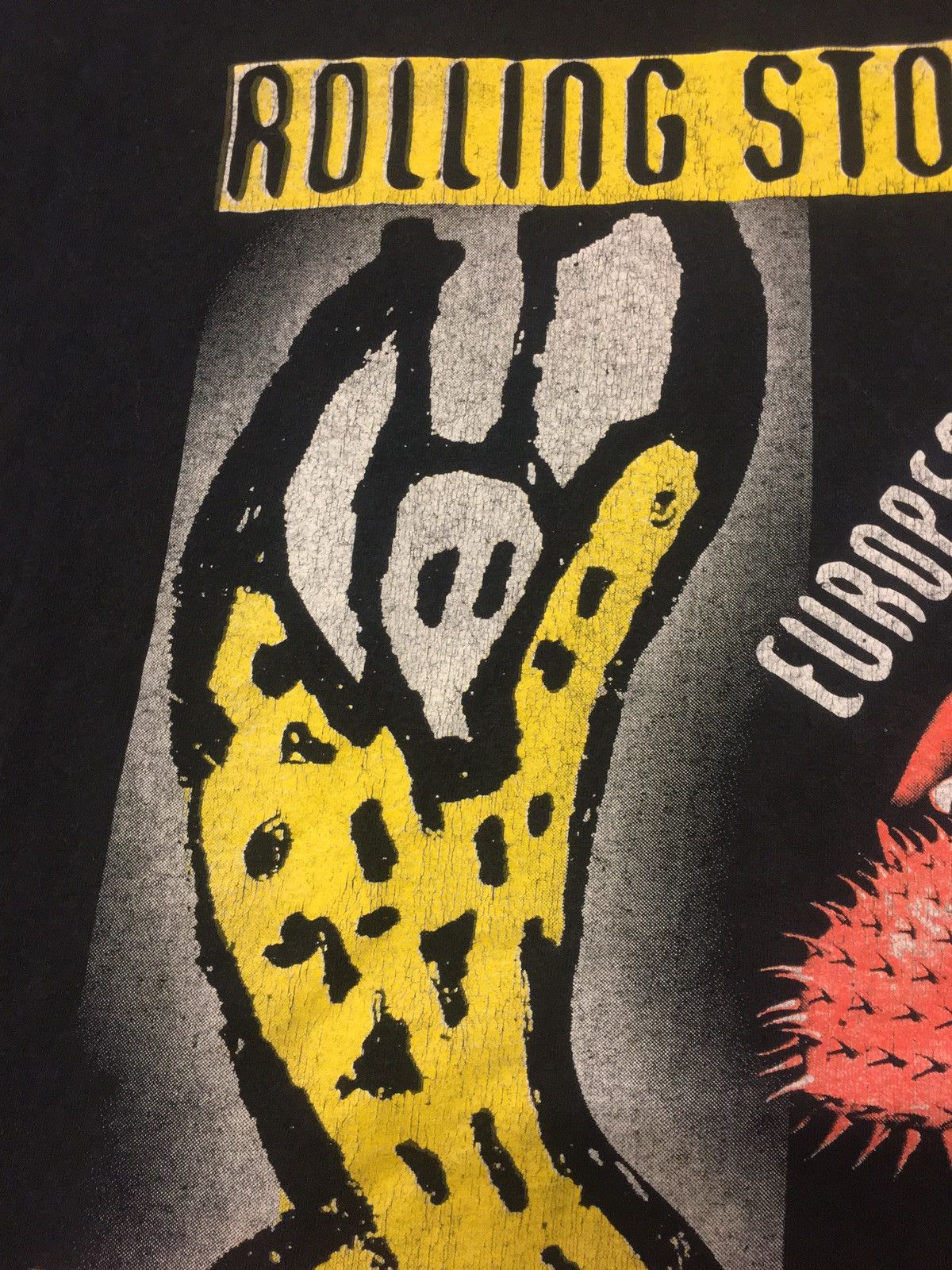 Band Tees × Vintage Vintage 90s The Rolling Stones t shirt Voodoo Lounge Black Size US XL / EU 56 / 4 - 5 Thumbnail