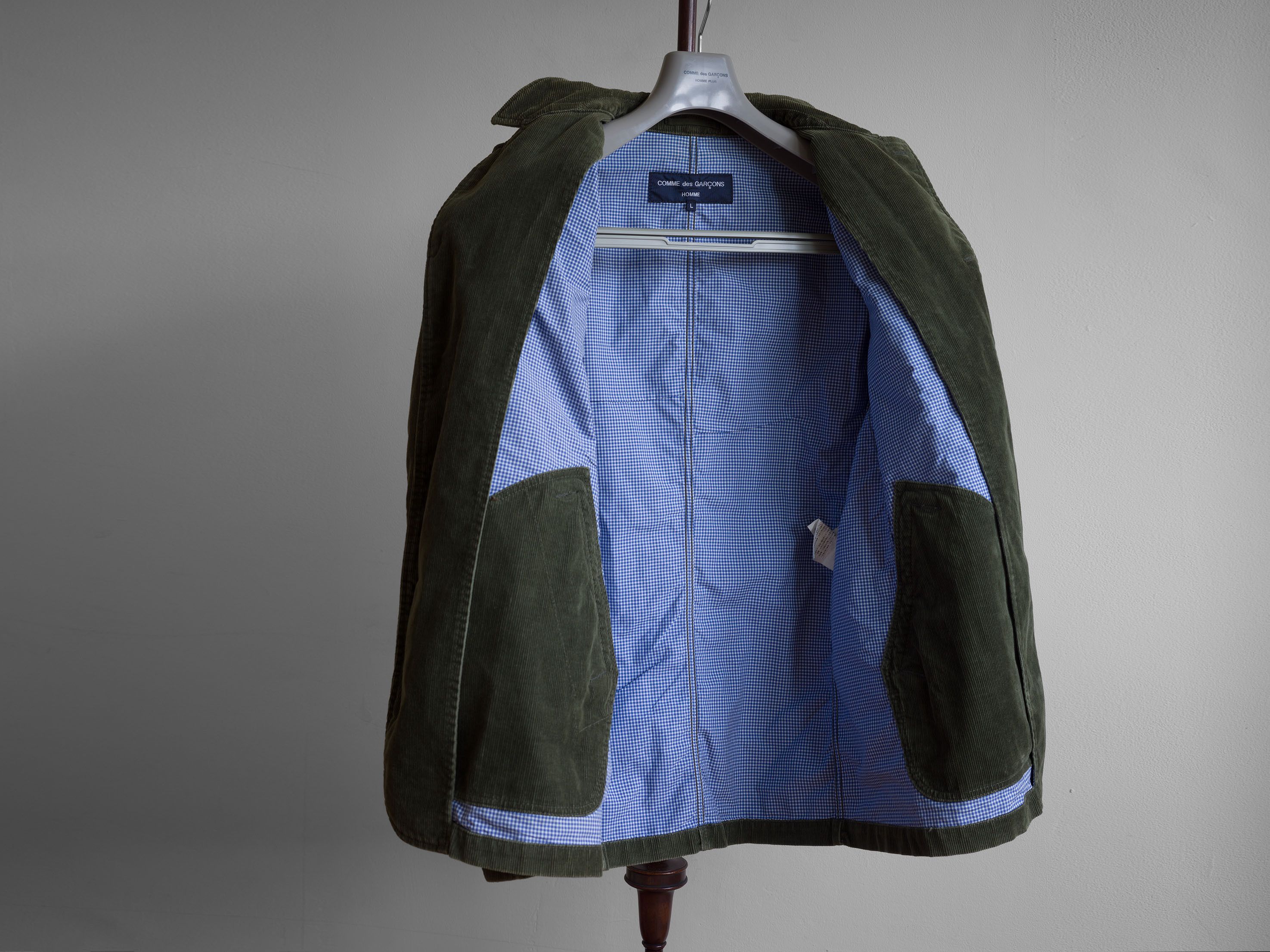 Comme des Garcons Homme AW2012 COMME des GARÇONS HOMME CORDUROY JACKET Size US L / EU 52-54 / 3 - 5 Thumbnail