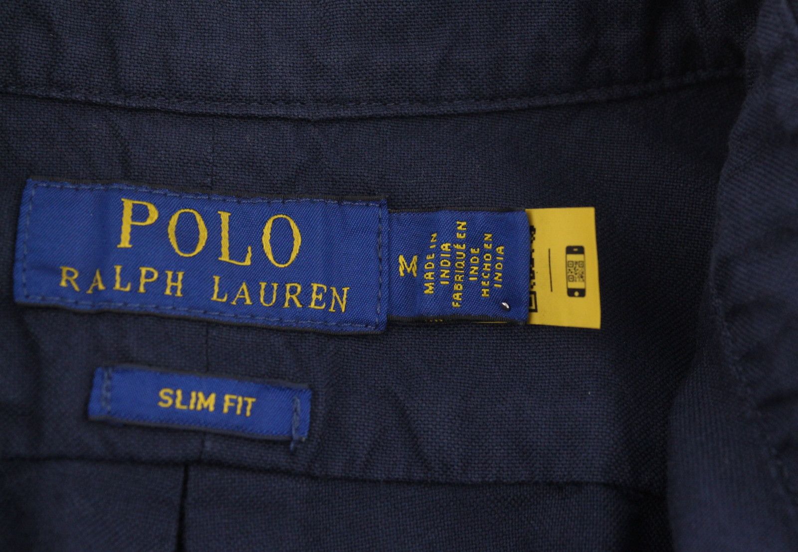 Ralph Lauren CORE REPLEN M Blue Button-Down Slim Fit Shirt 86992 Size US M / EU 48-50 / 2 - 7 Thumbnail