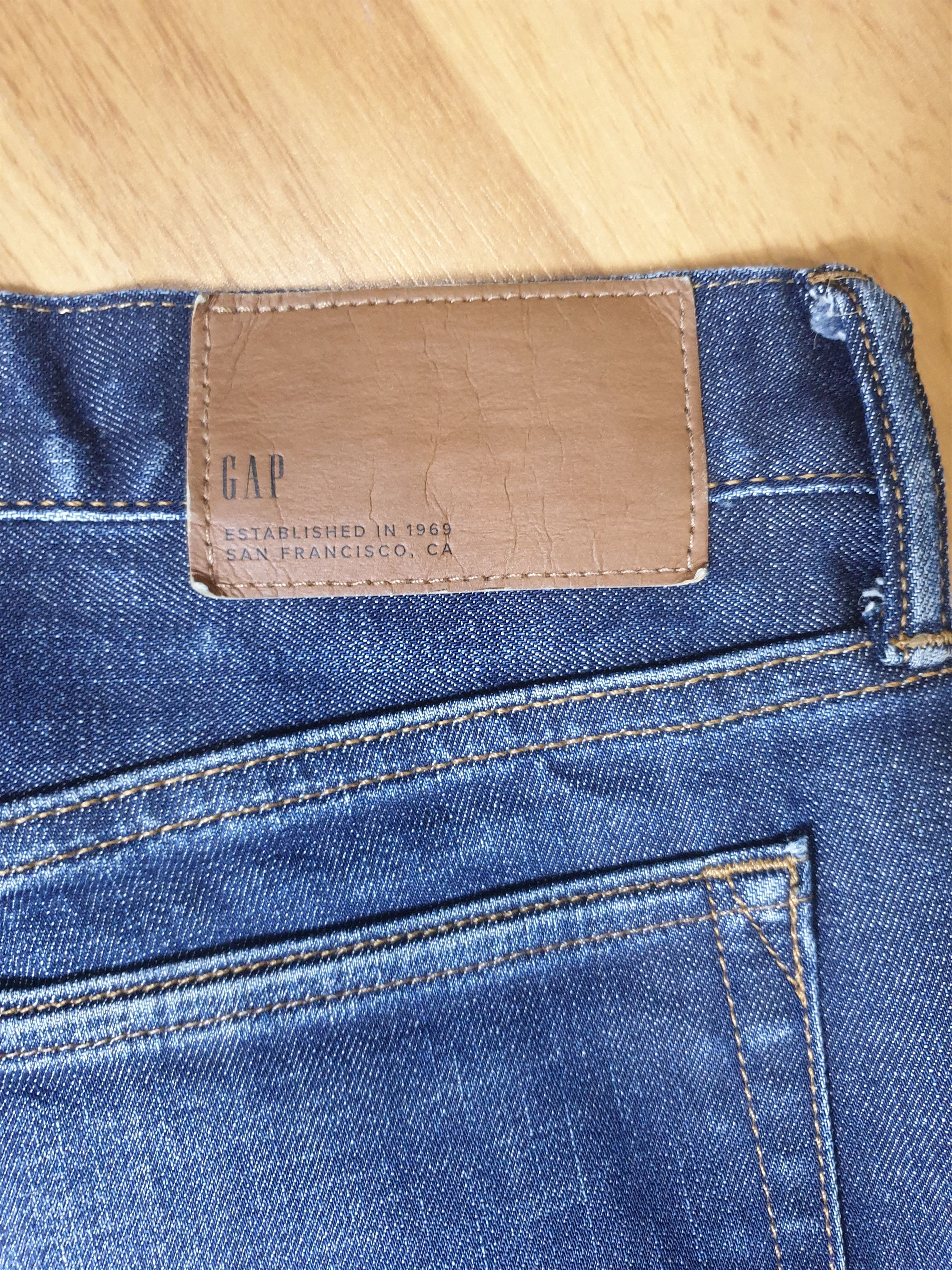 Gap GAP Slim Fit blue denim jeans Size US 31 - 7 Thumbnail