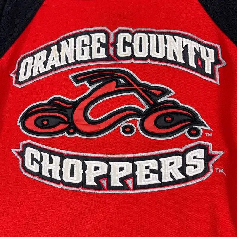 West Coast Choppers Rare Vintage 90s Orange County Choppers Red Jersey Size M Size US M / EU 48-50 / 2 - 4 Thumbnail