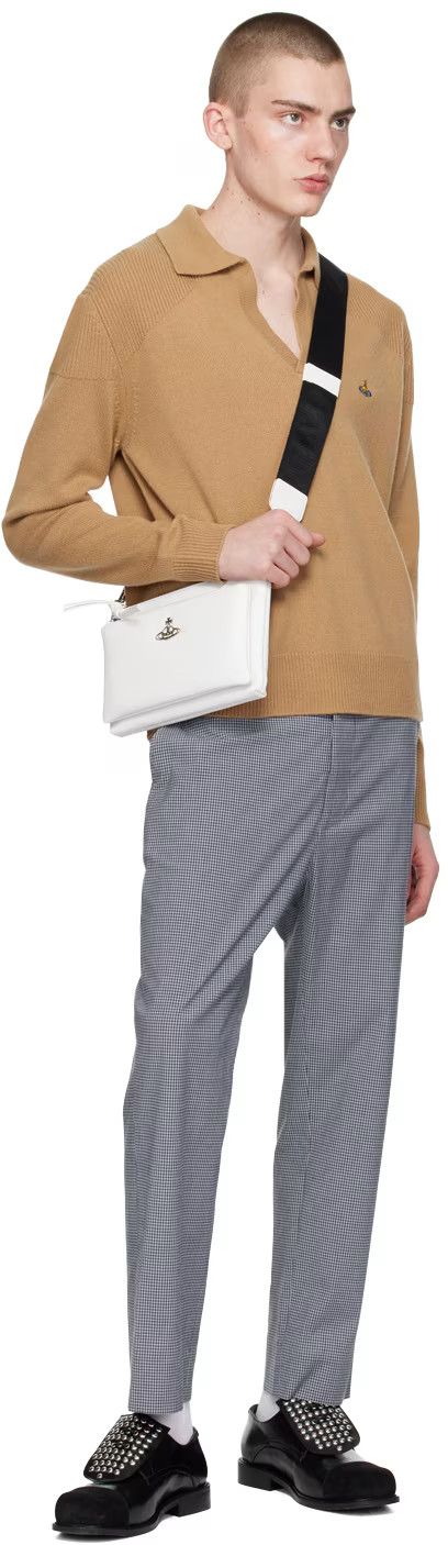 Vivienne Westwood o1y0525 Logo Sweater in Camel Size US XL / EU 56 / 4 - 4 Thumbnail