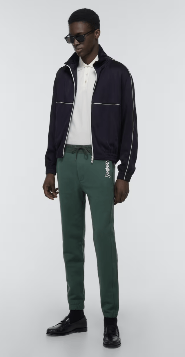 Saint Laurent Paris Saint Laurent Classic Logo Sweatpants Size US 30 / EU 46 - 4 Thumbnail
