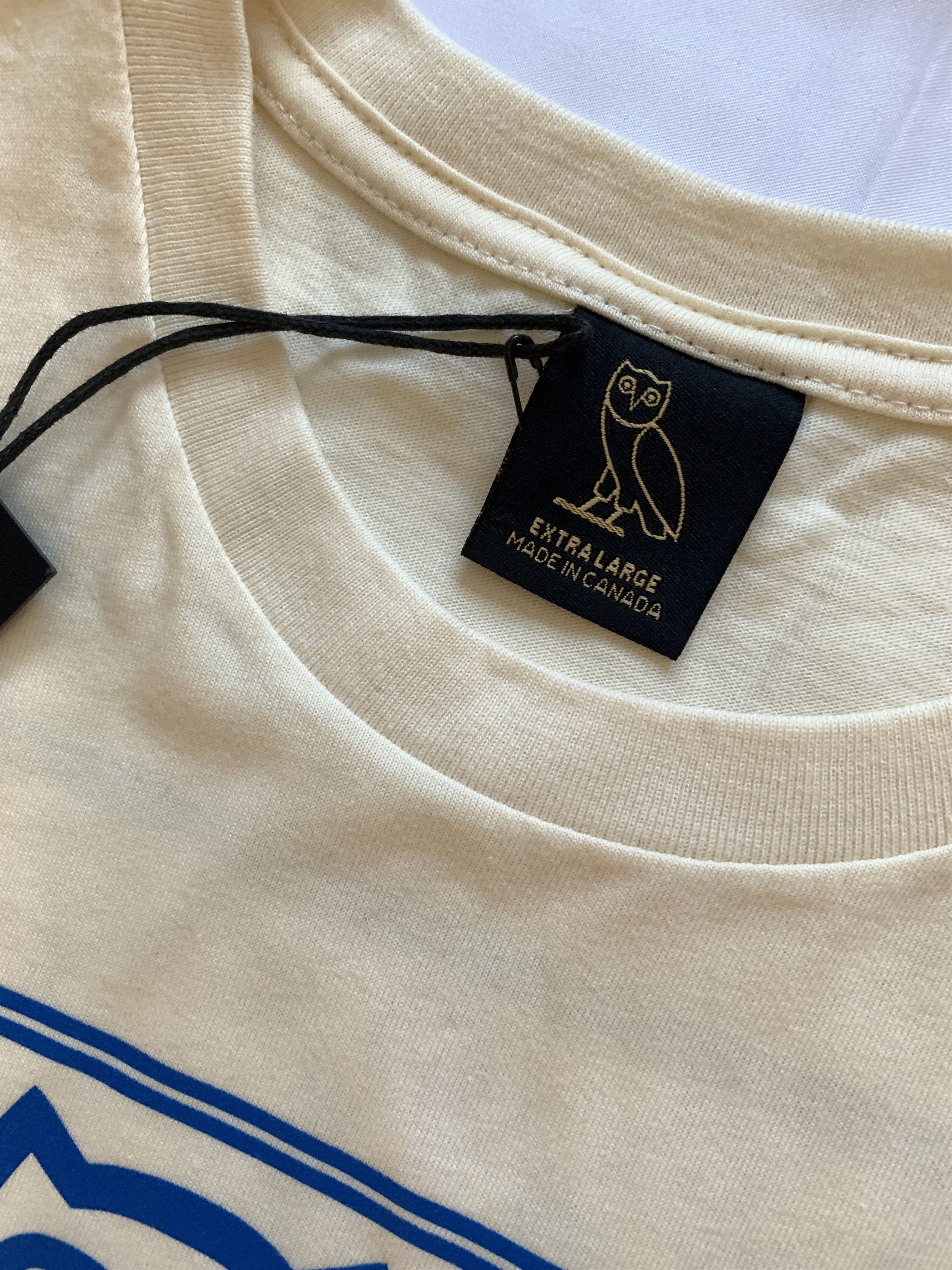 Drake OVO Family Arabic Calligraphy Owl T-shirt Cream Size US XL / EU 56 / 4 - 5 Thumbnail