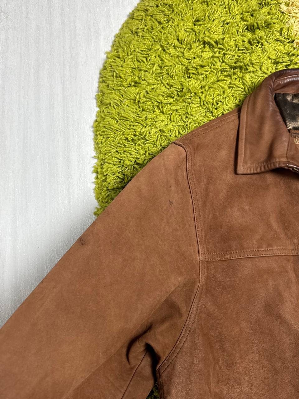 Puma RARE Archival x Puma Brown Leather Jacket Size US M / EU 48-50 / 2 - 7 Thumbnail