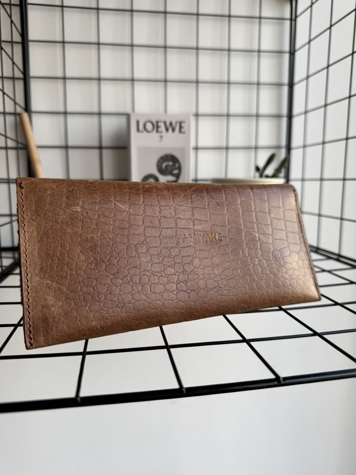 Issey Miyake × Vintage Vintage Issey Miyake IM Products Bifold Long Wallet Size ONE SIZE - 1 Thumbnail