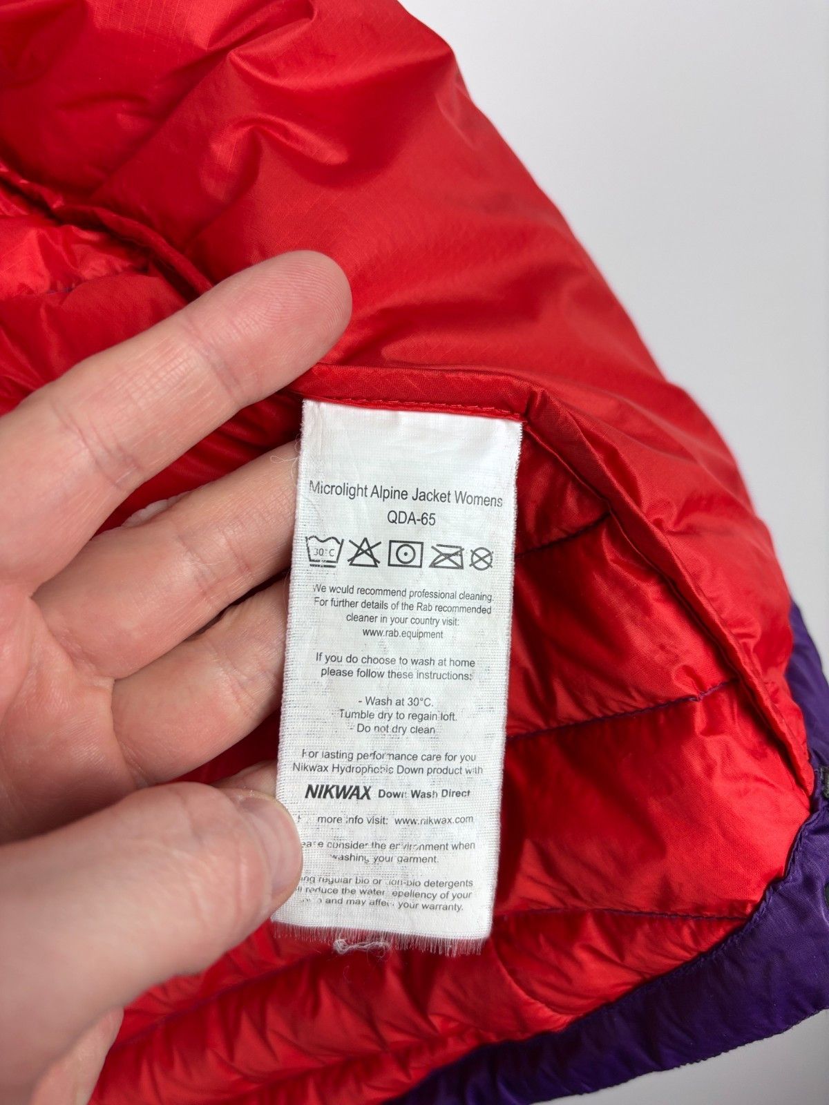 Rab Rab Microlight Alpine Jacket Hooded Pertex Quantum Purple S Size S / US 4 / IT 40 - 9 Thumbnail
