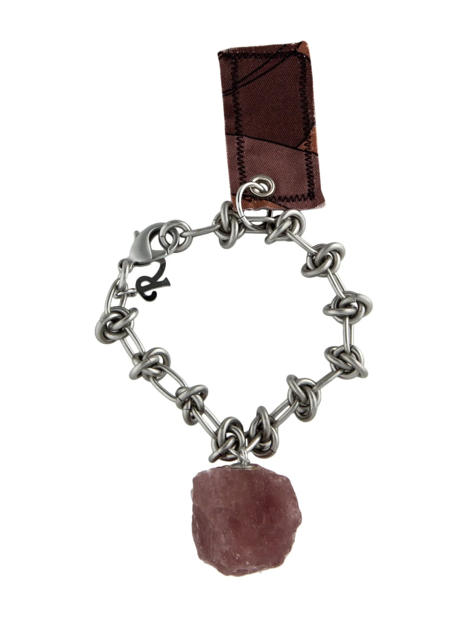 Raf Simons RAF Simons Stone charm bracelet | Grailed