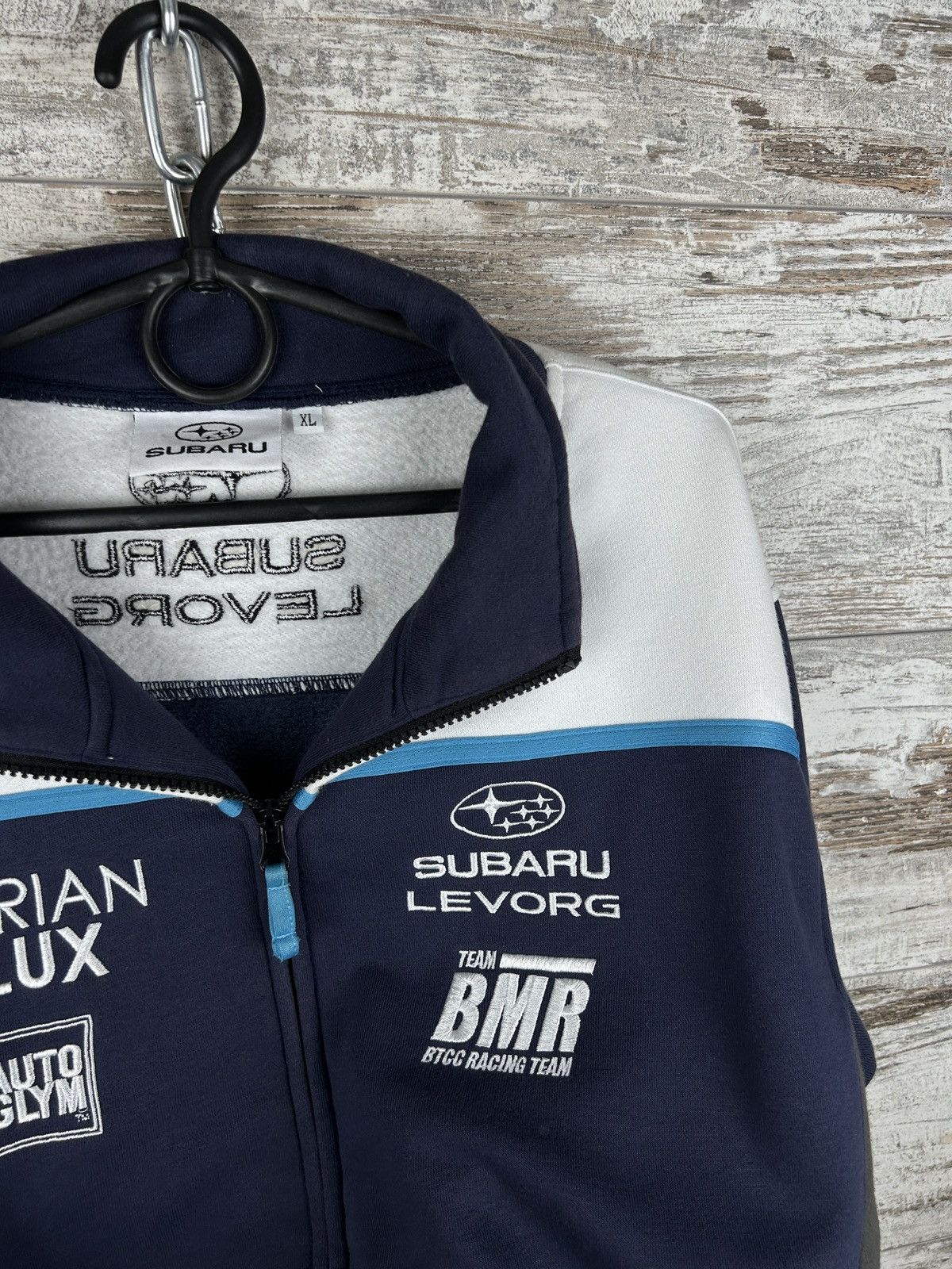 Vintage Mens Vintage Subaru zip sweatshirt racing levorg y2k rare Size US XL / EU 56 / 4 - 7 Thumbnail
