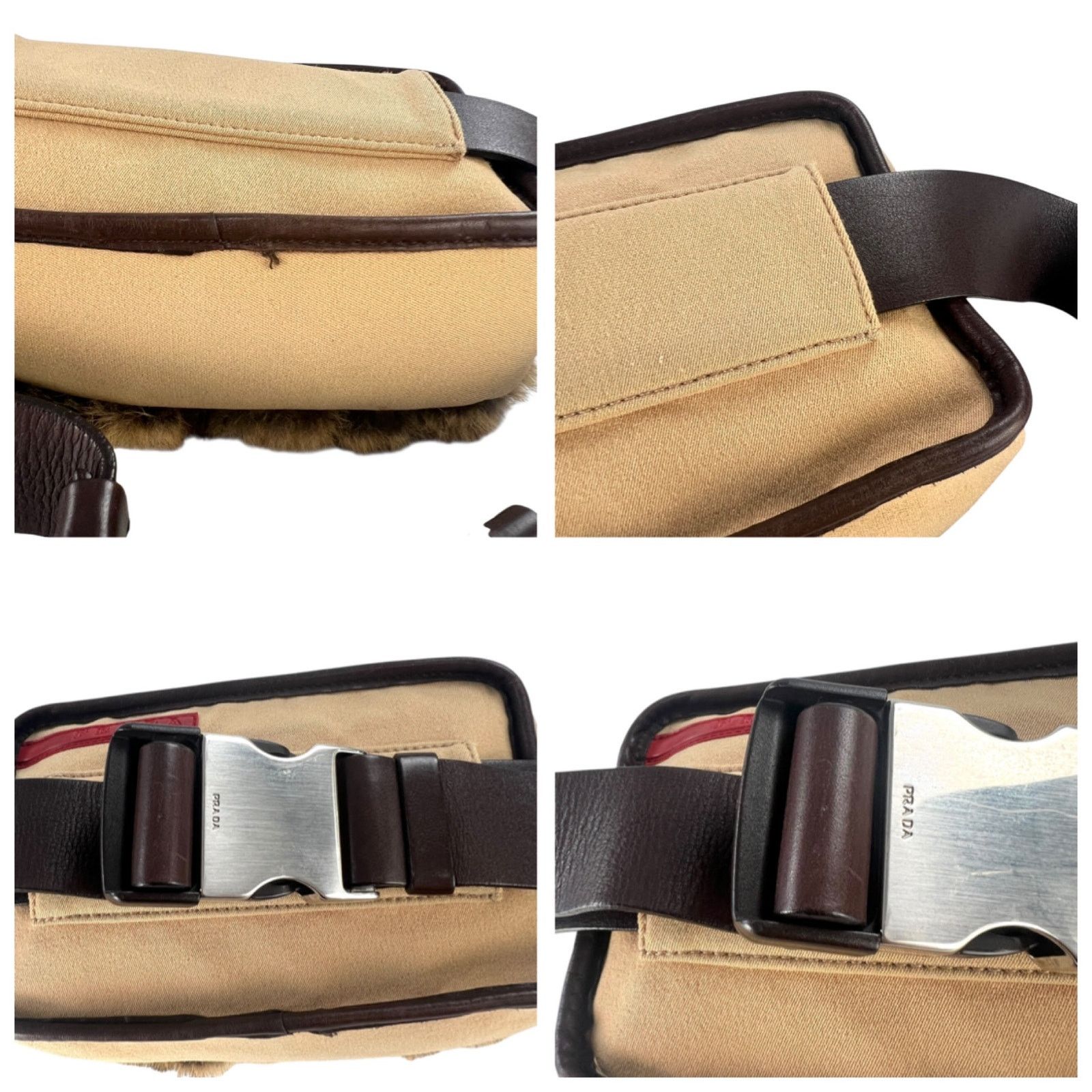 Prada Prada Sport Fur Belt Bag Size ONE SIZE - 7 Thumbnail