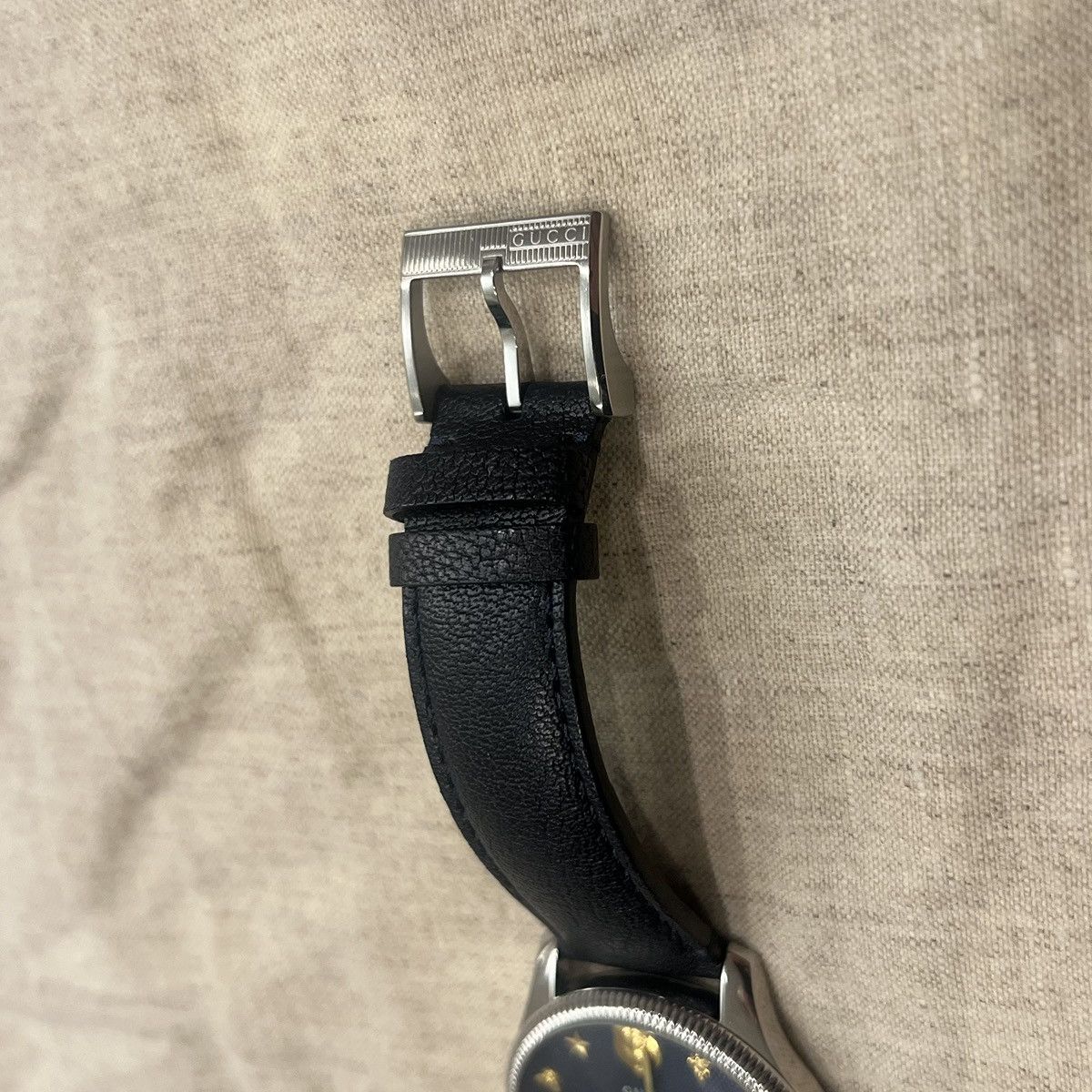 Gucci $3950 Gucci G-Timeless 40mm Charm Dial Automatic Watch, Navy Size ONE SIZE - 11 Thumbnail