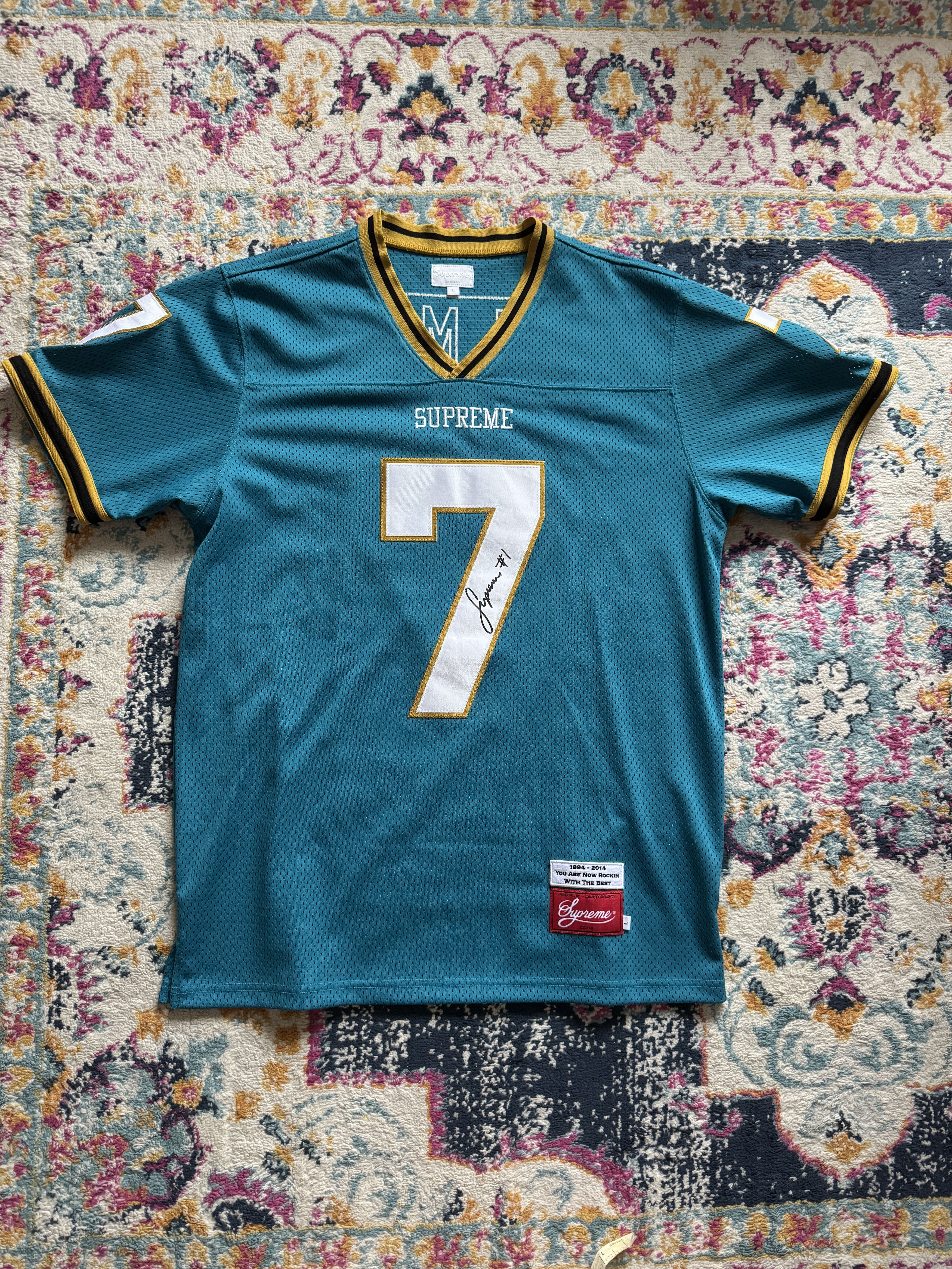 Supreme Supreme SS14 Hail Mary Football Top Jersey | Grailed