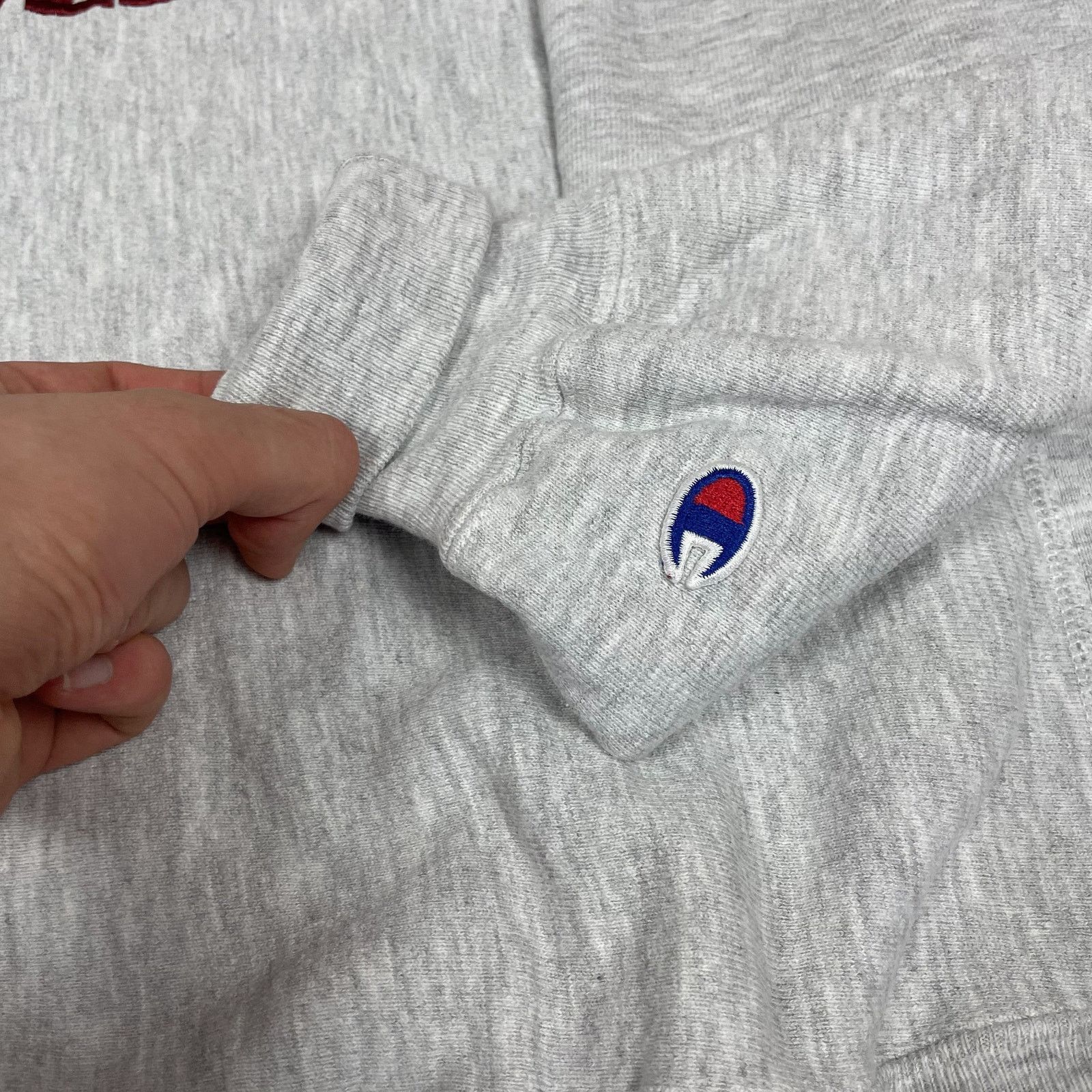 Champion × Vintage Champion Reverse Weave Mens Gray Boston College Sweatshirt M Size US M / EU 48-50 / 2 - 4 Thumbnail
