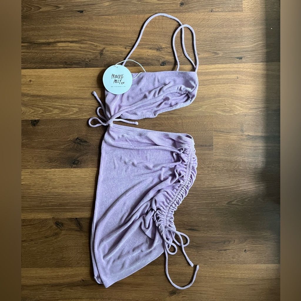 PRINCESS POLLY 🆕 NWT Imelda Mini Dress – Lilac | Princess Polly Size XS / US 0-2 / IT 36-38 - 3 Thumbnail
