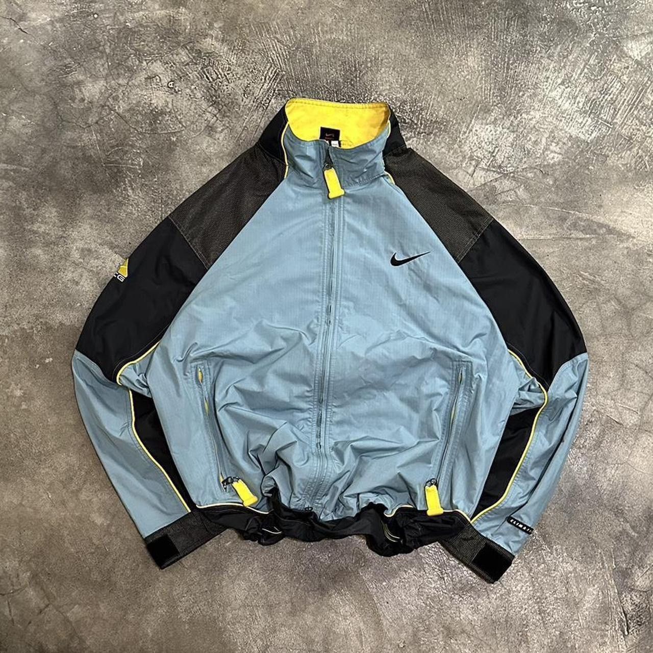 image of 90’S Nike Acg Windbreaker Jacket in Blue, Men's (Size Large)