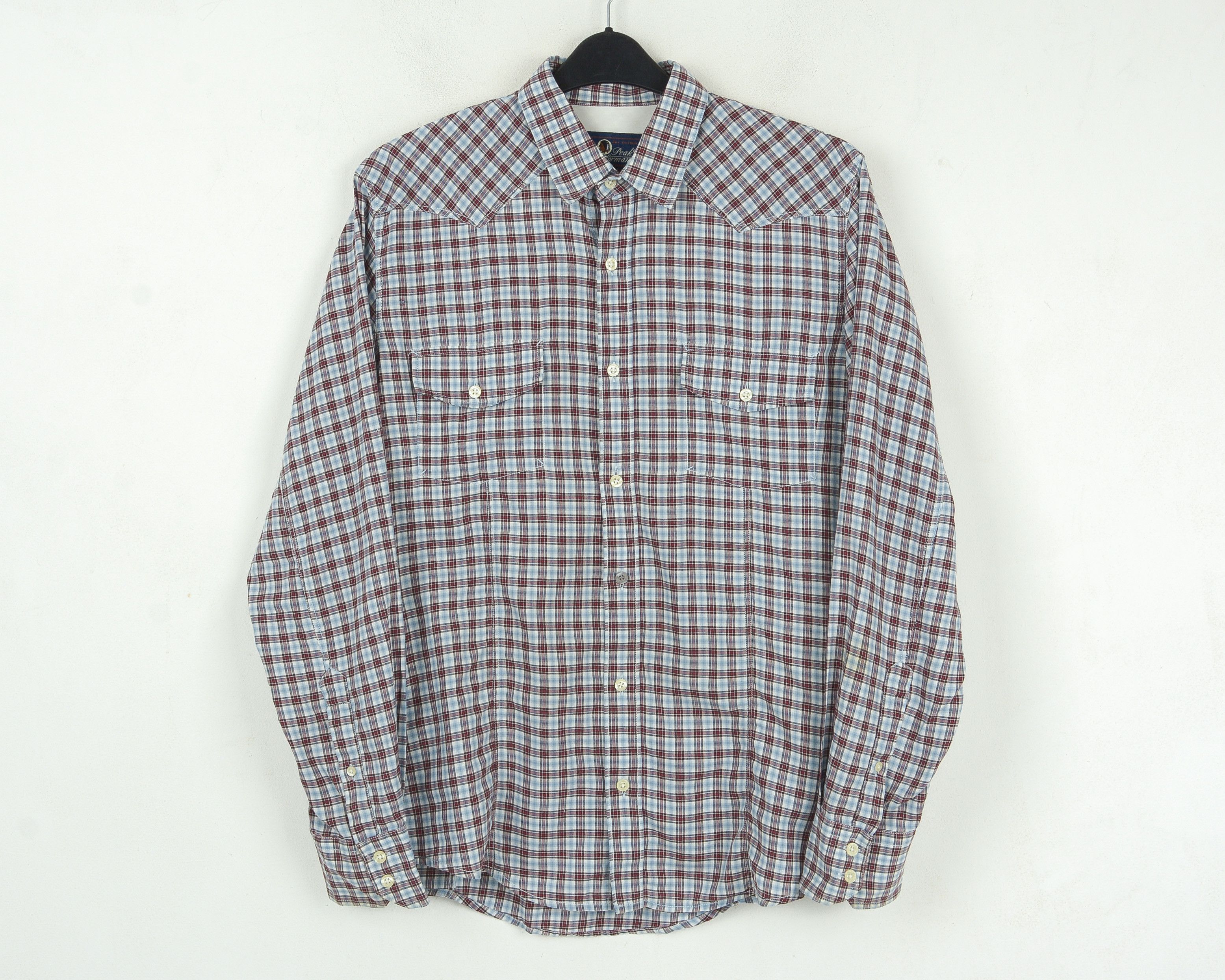 Peak Performance Norton Casual Shirt Check Tartan Long Sleeved Button Size US XL / EU 56 / 4 - 1 Thumbnail