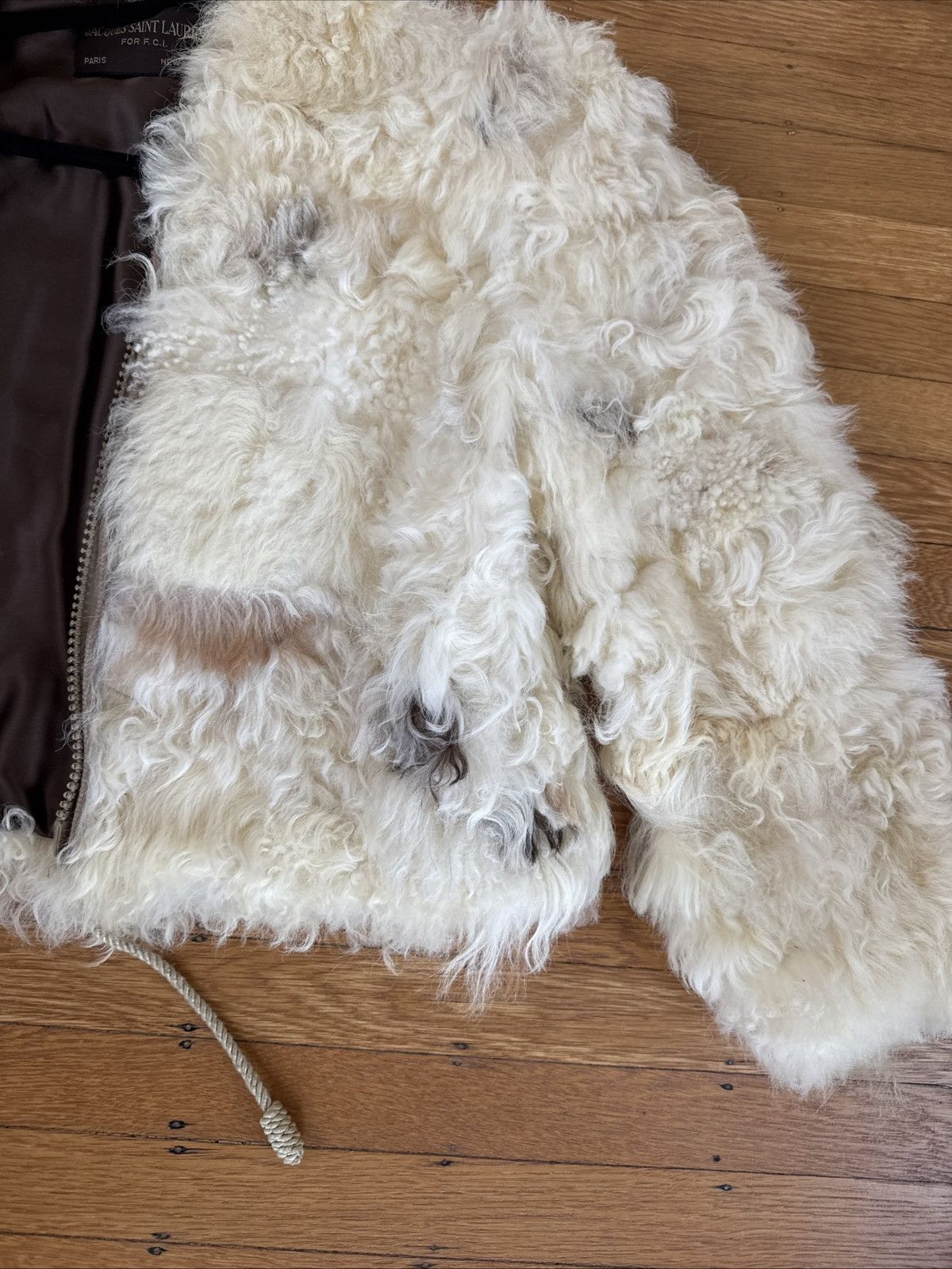 Jacques Saint Laurent Jacques Saint Laurent Paris NY Faux Mink Fur Coat, Lined Size L / US 10 / IT 46 - 6 Thumbnail