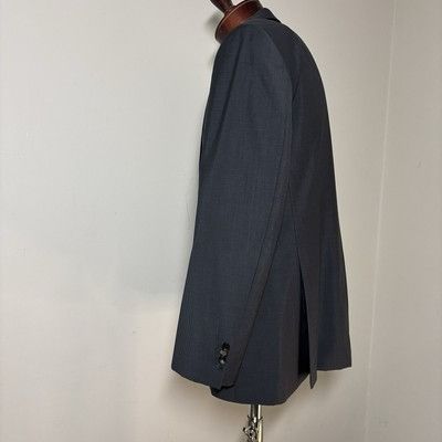 Hugo Boss Hugo Boss Gray Suit 40R Paolini Movio Wool Blazer Dress Pant Size 40R - 4 Thumbnail