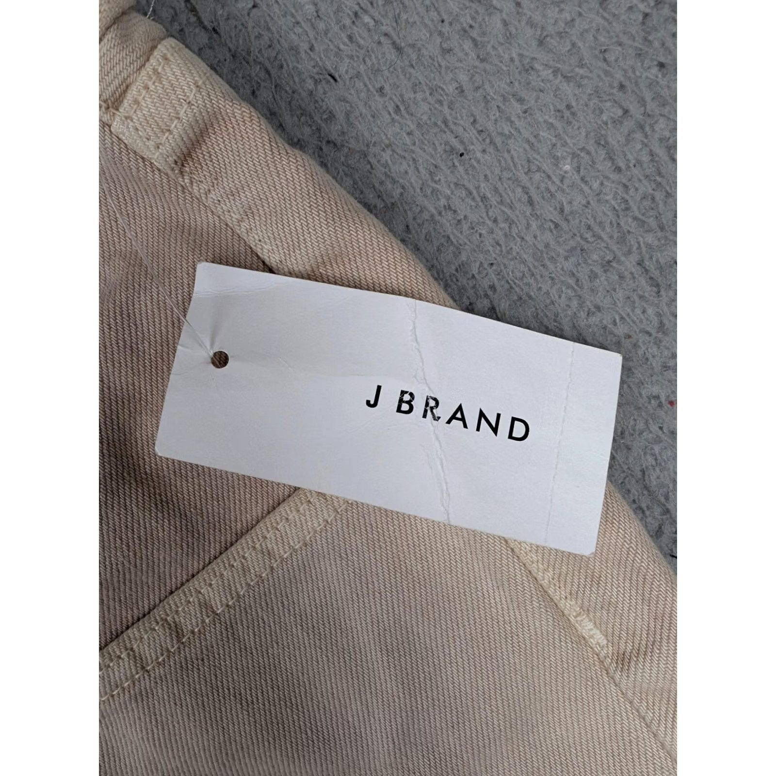 J Brand J Brand Wynne Jeans Mens 32 Beige Memory Button Fly 100% Cotton Straight Size US 32 / EU 48 - 4 Thumbnail