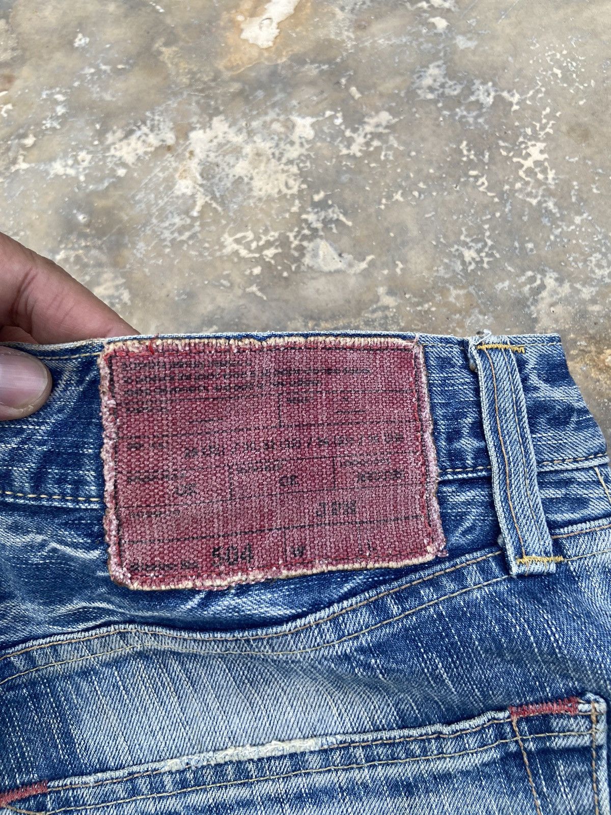 Edwin Vintage Distressed Edwin 504 Pant Size US 36 / EU 52 - 6 Thumbnail