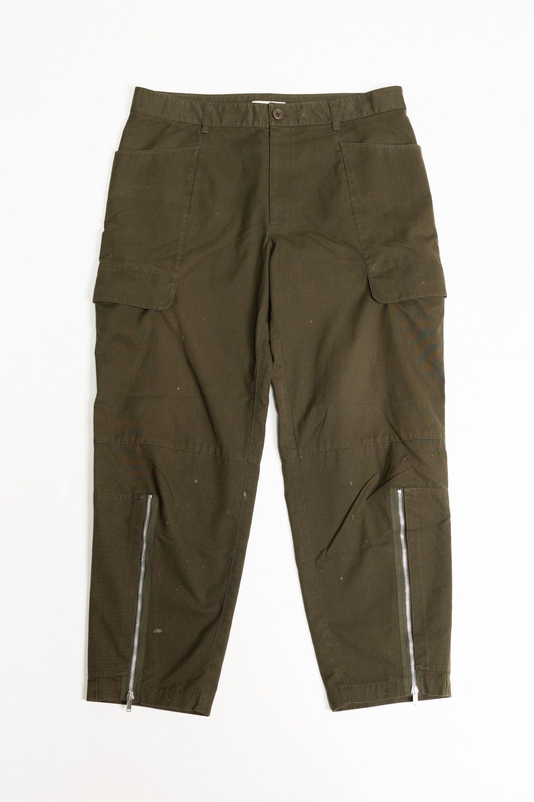 Helmut Lang Helmut Lang Green Cargo Pants Size US 36 / EU 52 - 1 Thumbnail