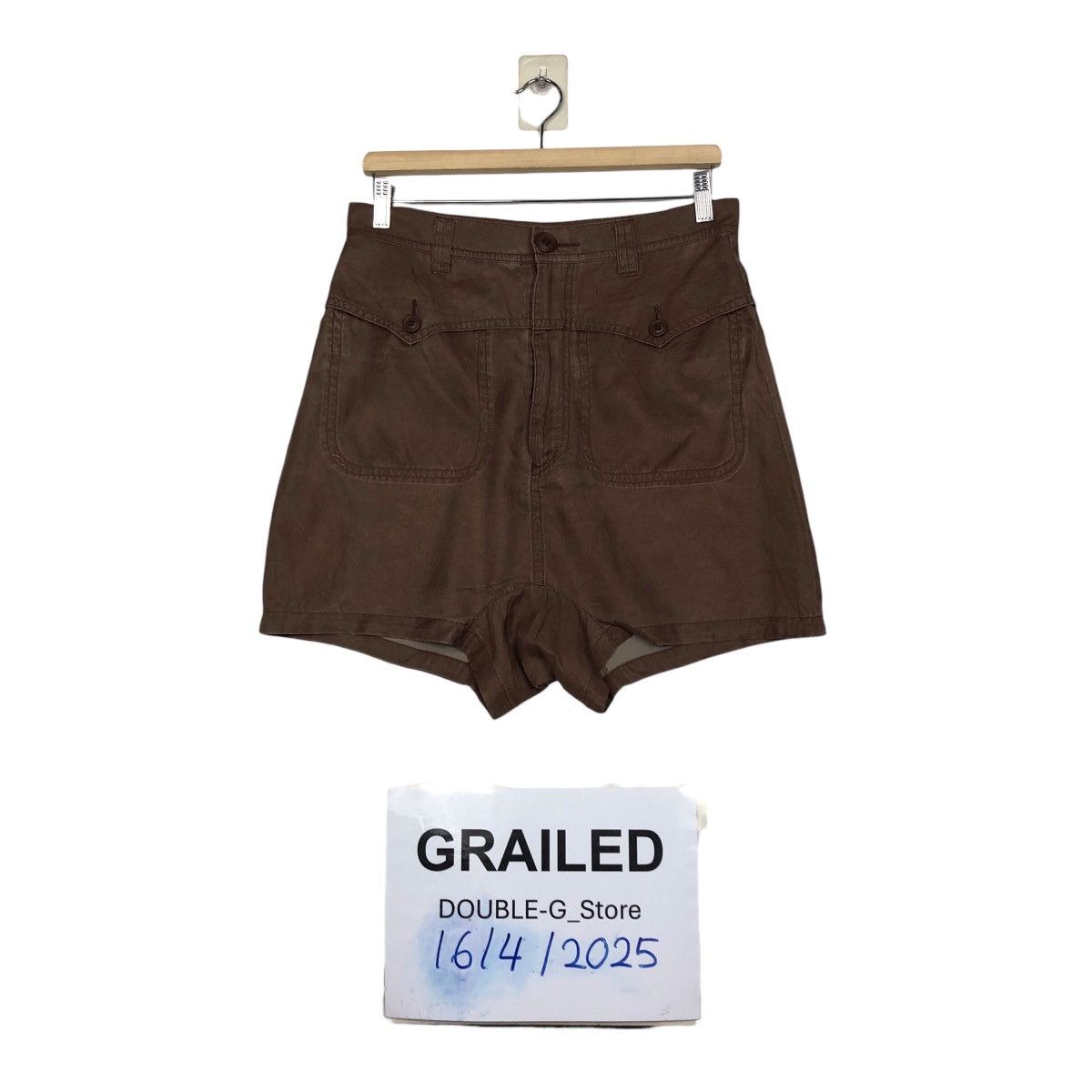 Japanese Brand 📌Rich Brown Vintage Short Pants Sunaokuwahara Issey Miyake Size 30" / US 8 / IT 44 - 1 Thumbnail