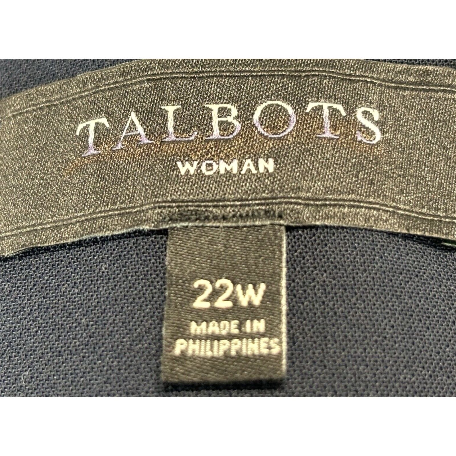 Talbots Talbots Blazer 22W Plus Size Women Navy Career Business Jacket Size 3XL / US 20-22 - 6 Thumbnail