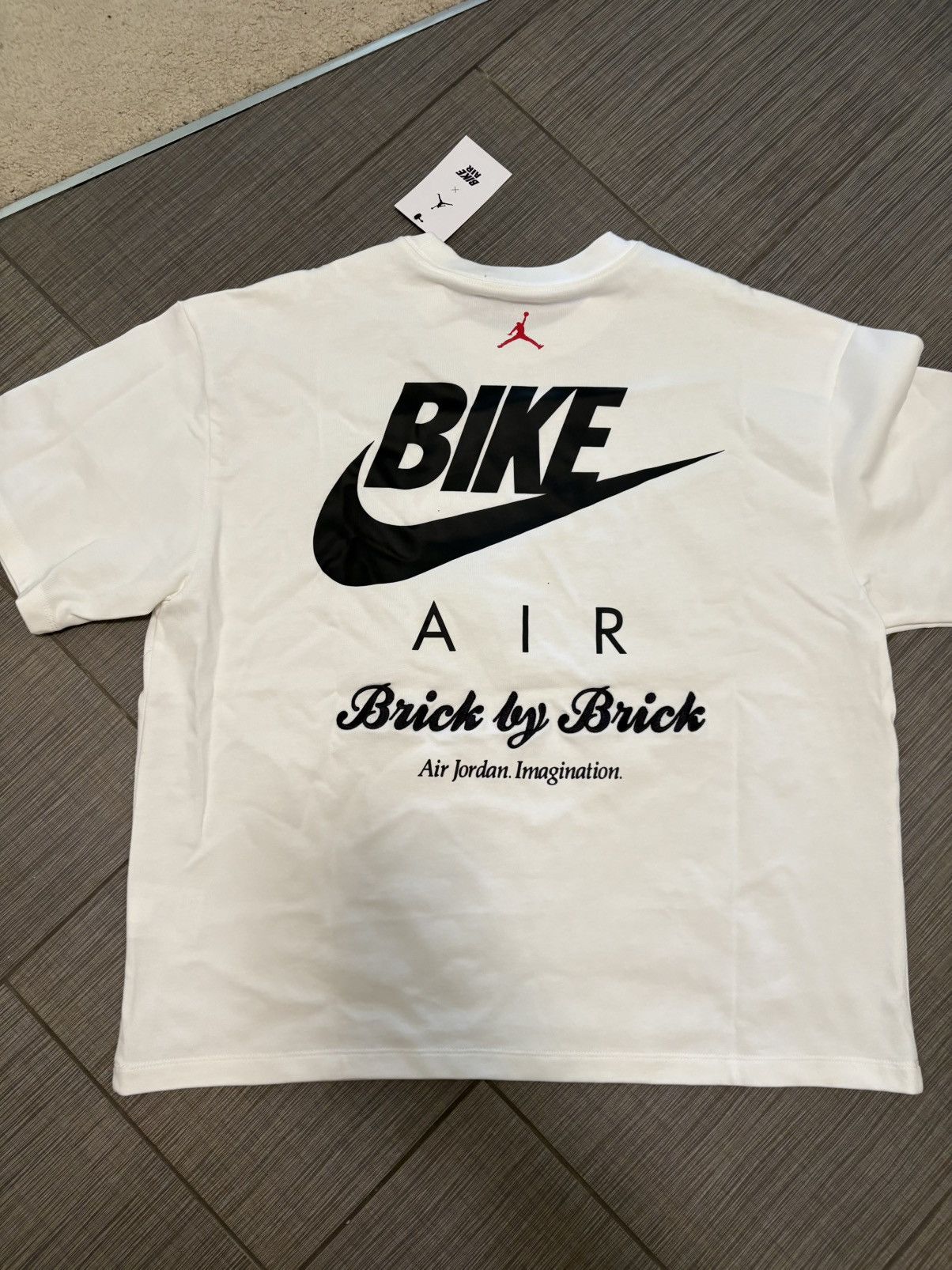 Jordan Brand Nigel Sylvester Bike Air Tee Size US L / EU 52-54 / 3 - 4 Thumbnail