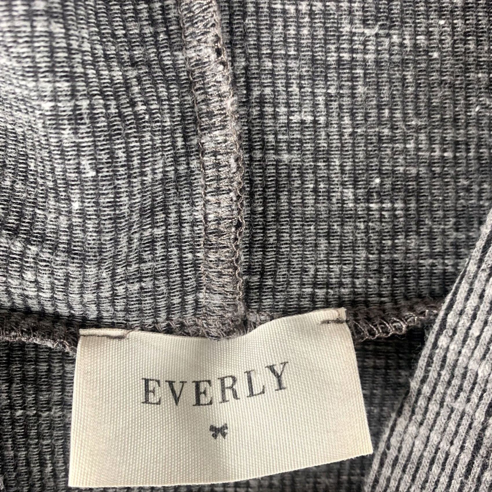 Vintage EVERLY Hoodie Sweater Womens Small Gray Pullover Longsleeve Size S / US 4 / IT 40 - 3 Thumbnail