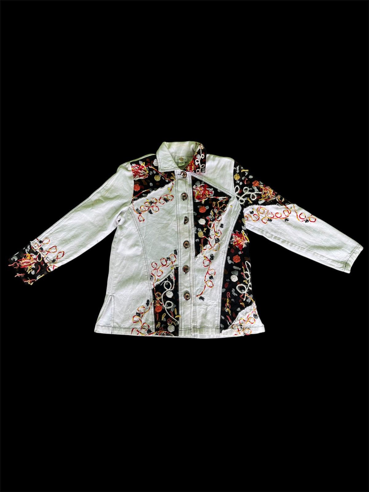 Japanese Brand × Vintage Vintage Kapital Inspired Denim Jacket Size US M / EU 48-50 / 2 - 2 Thumbnail