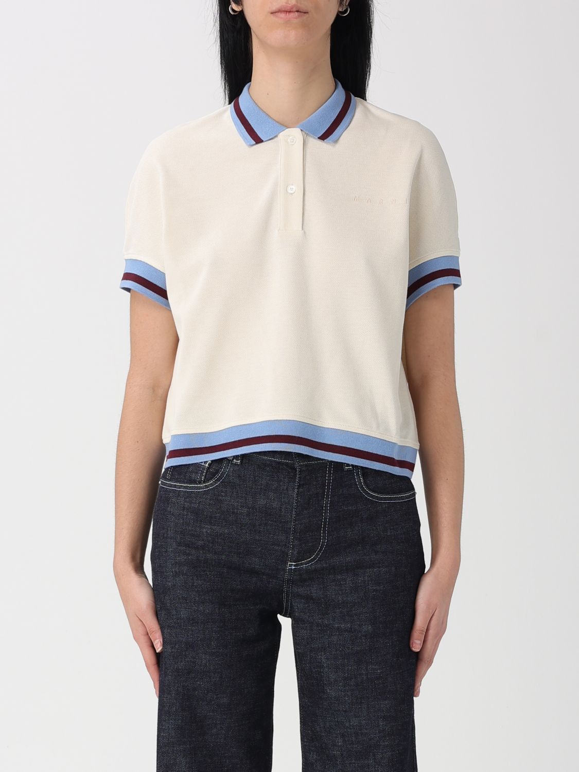 Marni Polo Shirt Woman White