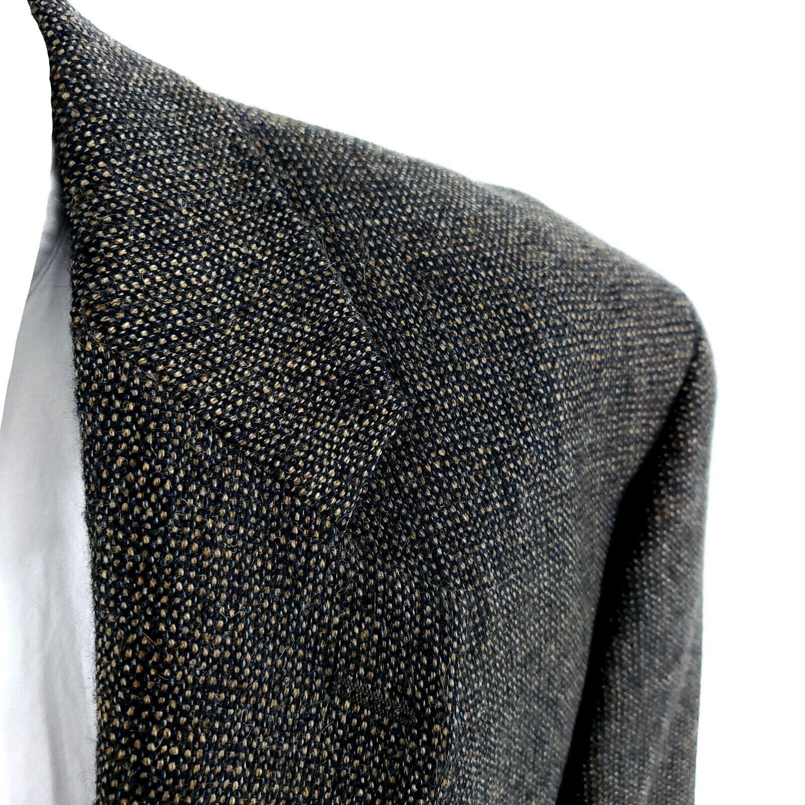 Chaps Ralph Lauren Chaps Ralph Lauren Tweed Wool Alpaca 2 Button Sport Coat 44L Size 44L - 2 Thumbnail
