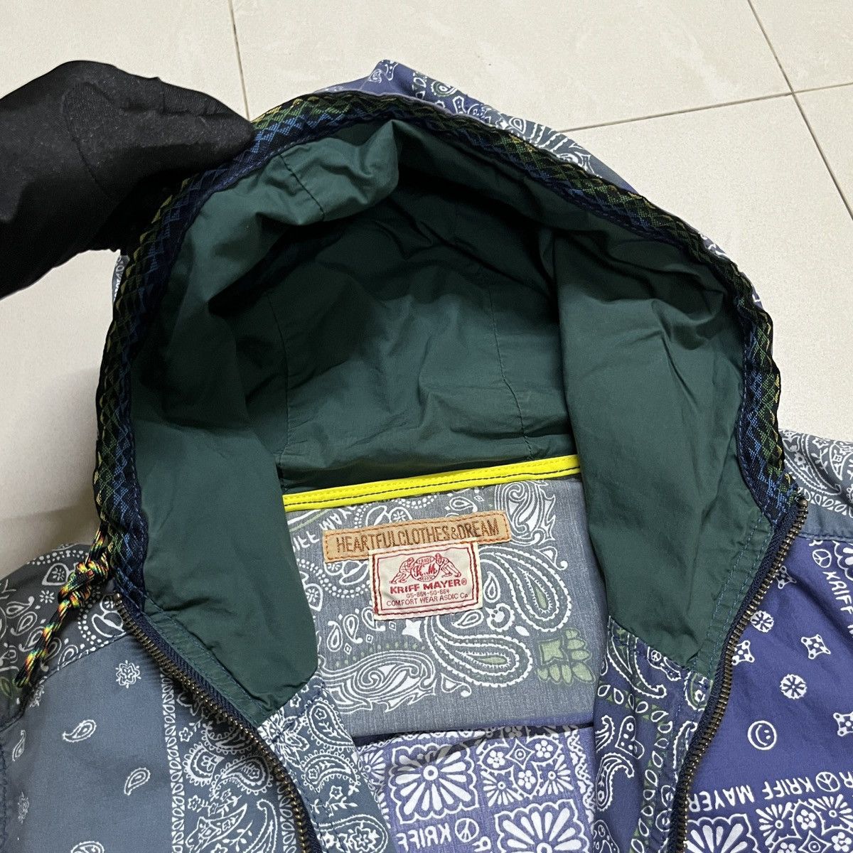 20471120 × Japanese Brand Kriff Mayer Paisley Bandana Print Jacket Size US M / EU 48-50 / 2 - 7 Thumbnail