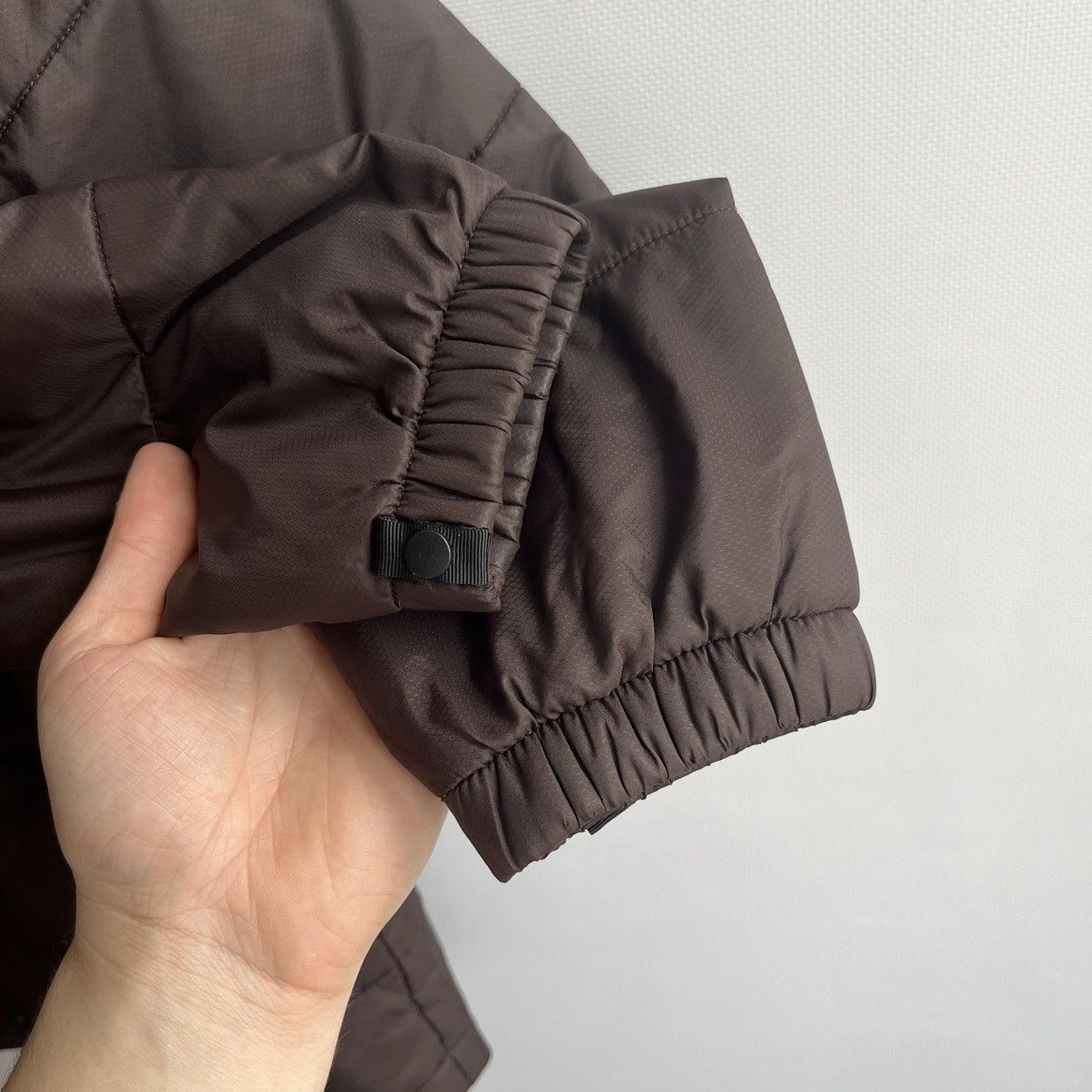 Japanese Brand × The North Face Vintage Y2k Brown The North Face light puffer jacket puffed Size US M / EU 48-50 / 2 - 14 Thumbnail