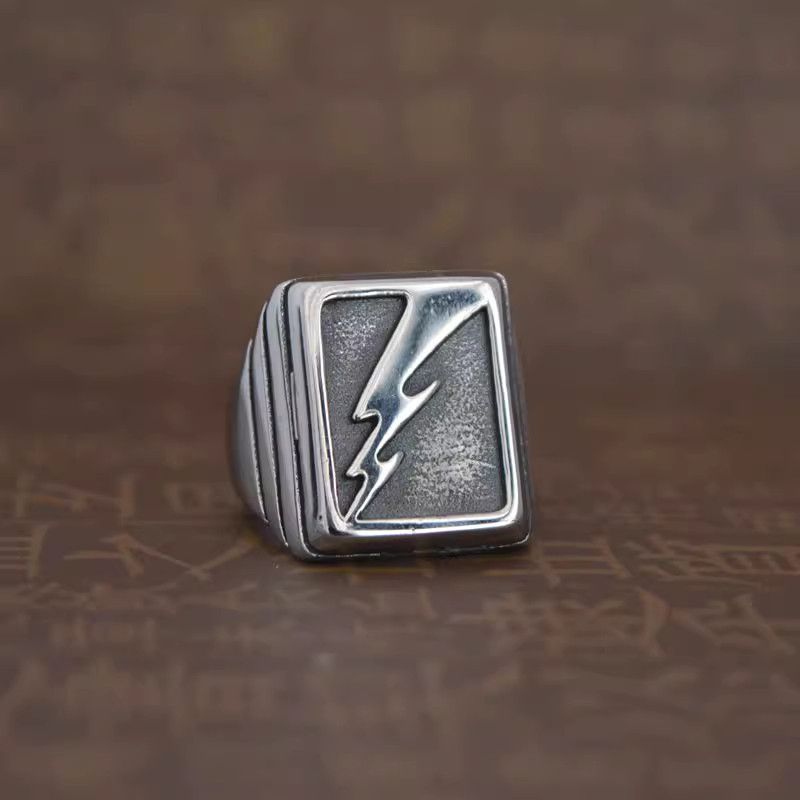 Jewelry Lightning Rare Jewelry Rings Open Chrome Ring (Size 7-13) Size ONE SIZE - 1 Thumbnail