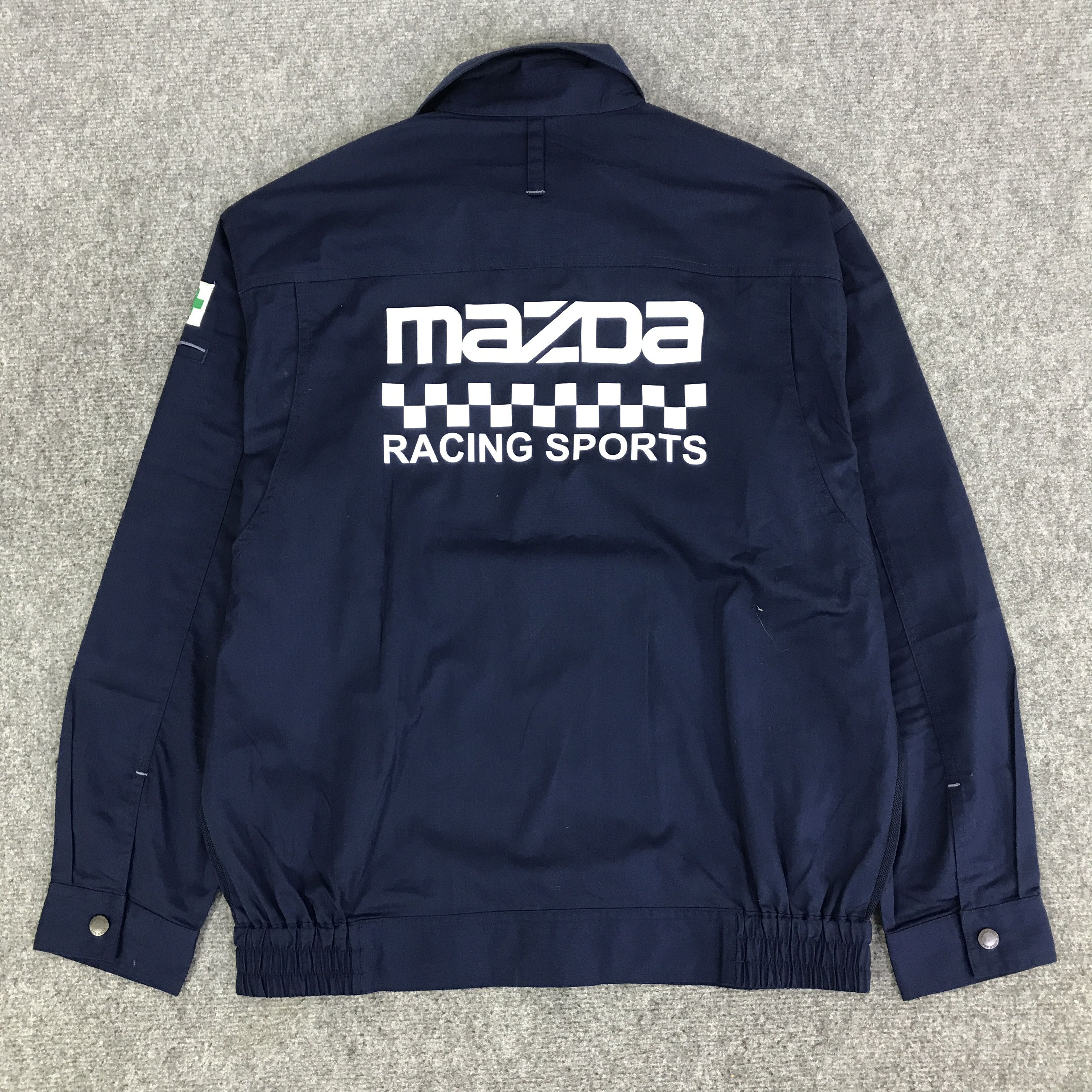 Japanese Brand MAZDA RACING SPORTS JAPAN CUSTOM WORK JACKET K107B5 Size US L / EU 52-54 / 3 - 1 Thumbnail