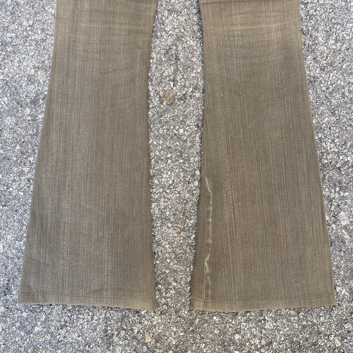 Japanese Brand Flared Cargo Pants Japanese Blancheur Boot Cut Bell Bottom Size 25" / US 0 / IT 36 - 11 Thumbnail