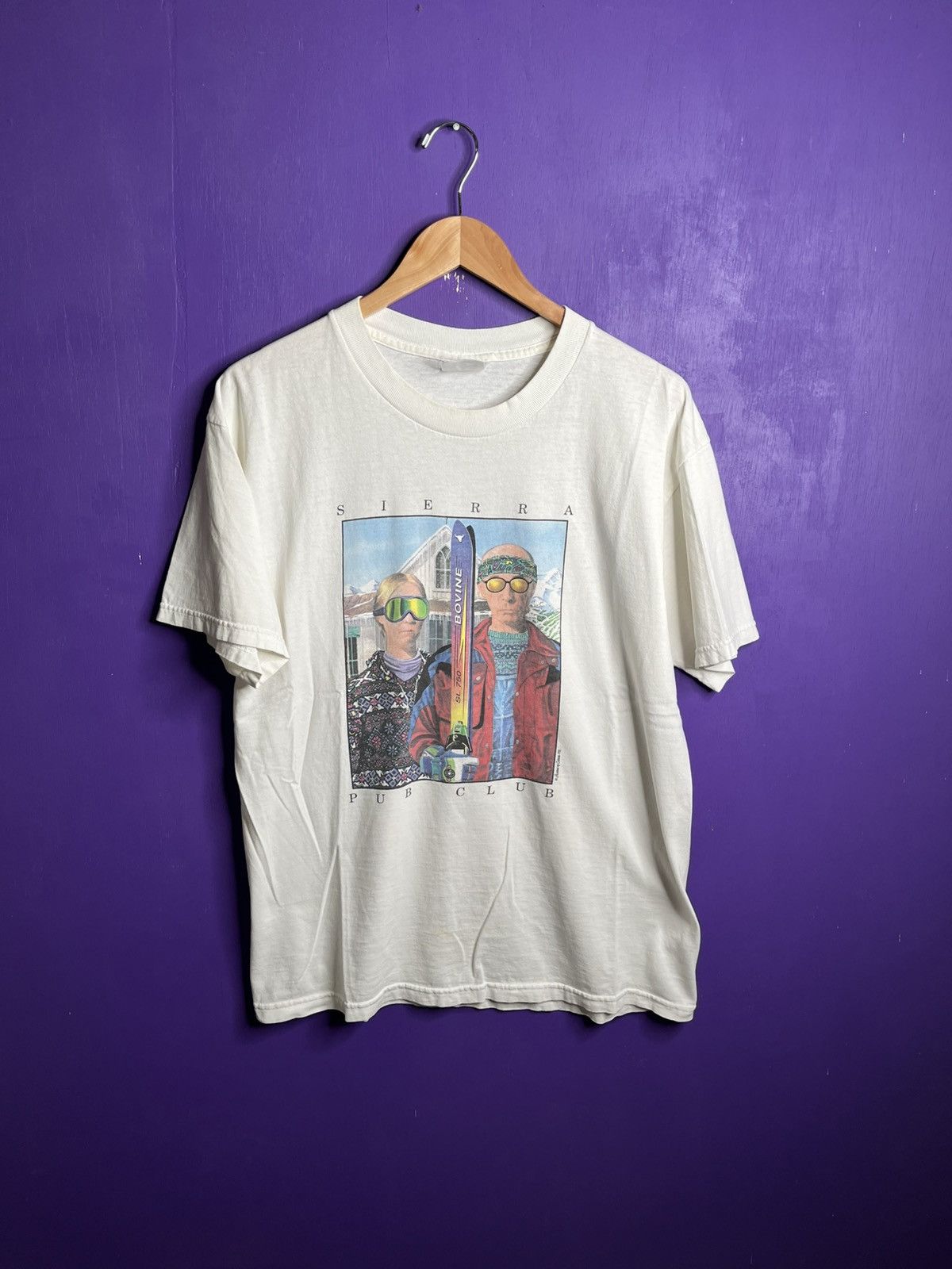 Vintage Vintage 1995 Sierra pub club American gothic art tee Size US L / EU 52-54 / 3 - 1 Thumbnail